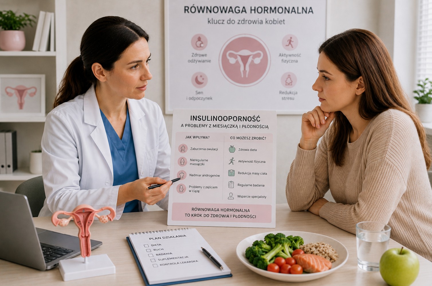 Insulinooporność a problemy z miesiączką i płodnością