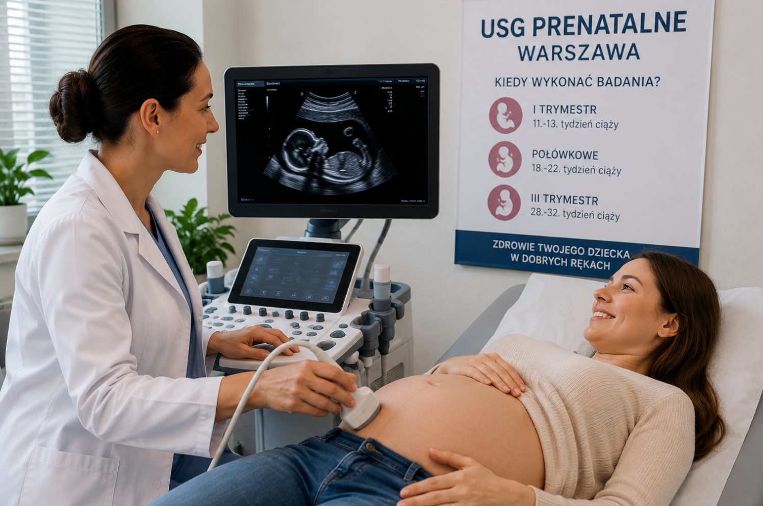 USG prenatalne Warszawa – gdzie wykonać i kiedy?