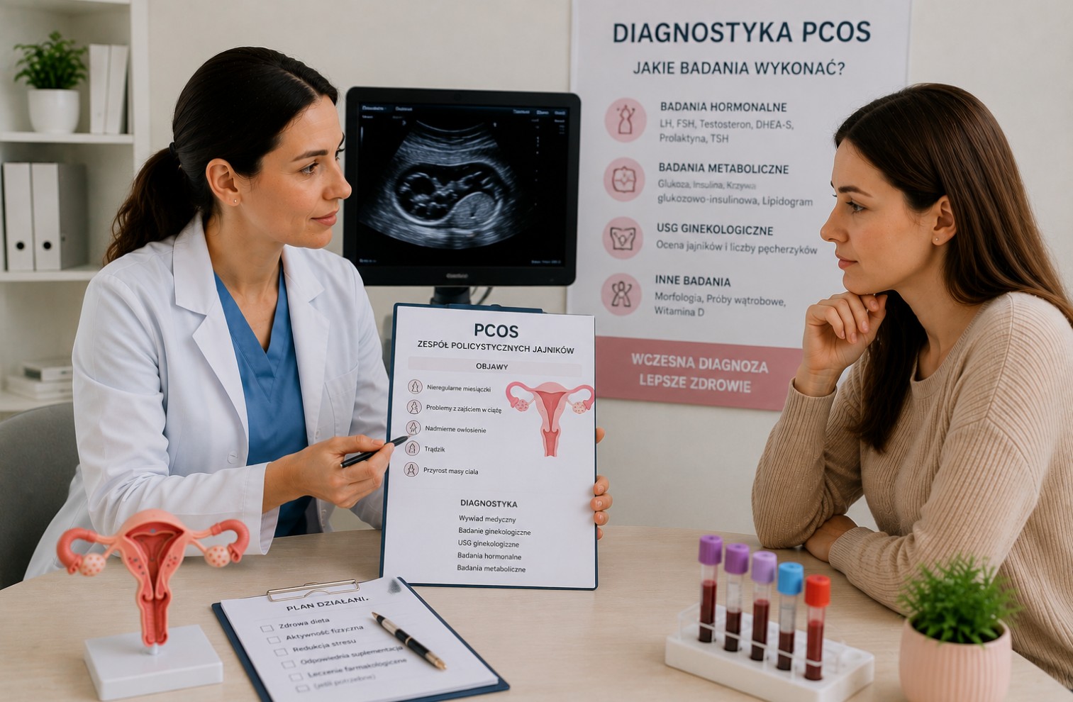 Diagnostyka PCOS w Warszawie – jakie badania wykonać?