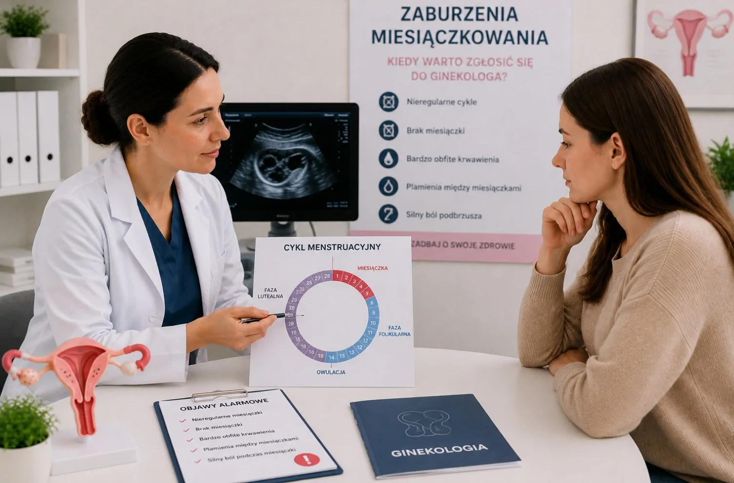 Ginekolog Warszawa – kiedy zgłosić się z zaburzeniami miesiączkowania?